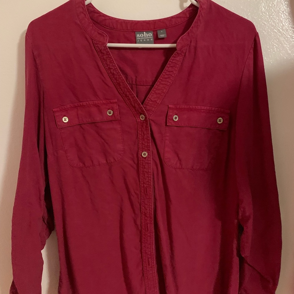 Long sleeve button down